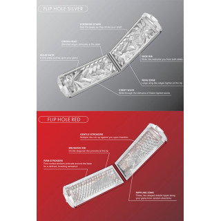 Masturbateur Flip Hole Silver - Nouveauté TENGA