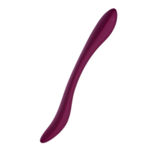 Double gode souple 40 cm Sonic Violet