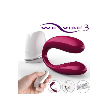 We Vibe 3 télécommandé ruby pour le couple