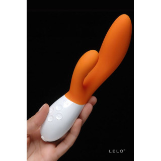 Rabbit INA 2 orange Vibromasseur de Lelo
